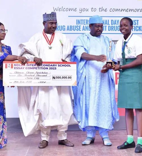 Winner NDLEA National Essay Competition – Chimaeze Chisara Ngozichukwu